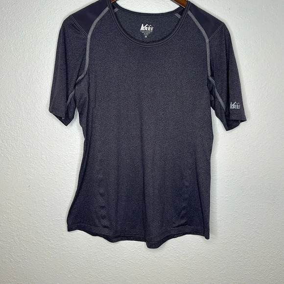 REI Tops - REI Co-op Women Swiftland‎ Running Short Sleeve Reflective Breathable  T-Shirt M